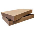 Eddie's - Boîte à vêtements - 19X - 19" x 12" x 3" - Kraft - Paquet de 50-Boîte cadeau