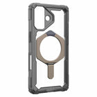 UAG - Étui Robuste Plasma XTE MagSafe pour iPhone 17 - Frêne/Titane-Coins renforcés pour disperser l'impact