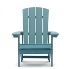 Backyard Lifestyles - Chaise Adirondack - Sarcelle-Ne se fissure pas, ne s’écaille pas, ne rouille pas et ne pèle pas.