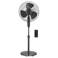 Ecohouzng - Puissant ventilateur sur pied avec télécommande – 16 po-La pale de 16 pouces crée une brise large et puissante pour les grands espaces