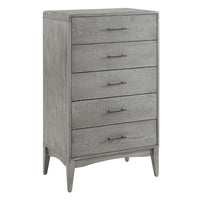 Modway - Georgia Bois Poitrine, Gris-Commode moderne de ferme