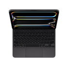 Apple - Magic Keyboard pour iPad Pro 11 po M4 - Noir - Anglais-Le clavier comprend une rangée de fonctions de 14 touches pour un accès rapide à la luminosité de l'écran, aux commandes de volume et à d'autres fonctionnalités, ainsi qu'un connecteur USB-C pour le chargement direct