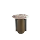 Manhattan Comfort - Table d’appoint Monica 19,68 po style moderne et glamour - Or-Assemblage à domicile requis Tout le matériel inclus