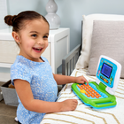 LeapFrog - Ordi-tablette p'tit genius touch -Anglais-Personnaliser l'ordi-tablette avec le prénom de votre enfant pour lui apprendre à l'épeler