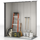 Outsunny - Abri de rangement extérieur 5 pi x 3 pi-La porte verrouillable offre plus de sécurité à vos objets  
