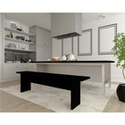 Manhattan Comfort - Banc de salle à manger moderne Nomad 67,91 po - Noir-Capacité d’accueil pour 2 personnes