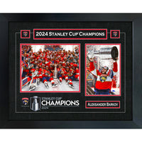 Florida Panthers 18x22 Double Photo Frame 2024 Stanley Cup Collage - Impression encadree - 22" x 18"-Qualité supérieure - virtual frames
