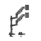 Amer Mounts - HYDRA Elite Bras double moniteur pour écran 17 po - 49 po - Noir-Poids Support 20 kg (44 lb) par écran : repositionnez facilement les grands moniteurs incurvés/plats