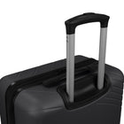 Reebok - Valise d'enregistrement rigide 30po de la collection Repetition - Noir-Double roulettes pivotantes à 360 degrés pour un roulement fluide et silencieux (8 roues)