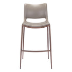 Zuo - Ace Tabouret de bar - Brun/Noyer - Ensemble de 2-Rembourrage moelleux et confortable