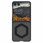 UAG - Étui Mouve avec Magnet pour Samsung Galaxy Z Flip8 - Cendre-Coque transparente avec revêtement antidérapant