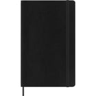 Moleskine - Agenda semainier  Classic 18 mois 2026-2027 - couverture souple - 12 -7 x 21 cm - noir - Anglais-Papier sans acide couleur ivoire 70 g/m²