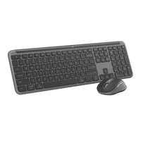 Logitech - MK955 Signature Slim ensemble clavier et souris sans fil - Graphite-Travaillez sur plusieurs ordinateurs: déplacez-vous simplement entre votre ordinateur personnel et votre ordinateur professionnel grâce à cet ensemble clavier et souris sans fil discret