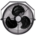 Matrix Industrial - Ventilateur industriel de 12" pour poste de travail-Moteur fermé 120 V/60 Hz