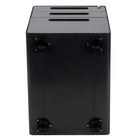 Flash Furniture Classeur ergonomique à 3 tiroirs pour dossiers juridiques et lettres, noir-Les curseurs à extension complète facilitent l'ouverture et la fermeture
