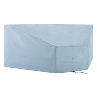 Modway - Conway Terrasse extérieure Housse de meubles, 46,5 po L x 27,5 po H x 46,5 po P, Gris-Housse pour meubles de patio extérieurs Conway
