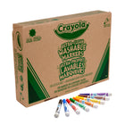 Crayola® - Marqueurs lavables, paquets scolaires, paq./200-Couleurs comprenant rouge, jaune, bleu, vert violet, orange, brun et noir