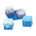 Learning Resources - Ensemble de cubes sensoriels Cool Down - 2 ensembles-Rangement intégré : les cubes de ce jouet anti-stress pour tout-petits incluent le plateau inclus pour jouer en déplacement ou pour un nettoyage facile !