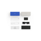 Meta - Lunettes Adventurer - Noires, lentilles grises polarisées-Connectez Spotify, Apple Music et Audible à vos lunettes et dites « Hey Meta » pour jouer ce que vous aimez, mains libres. Écoutez un son premium à travers des haut-parleurs à oreille ouverte tout en restant conscient du monde qui vous entoure.