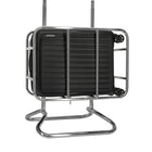 American Tourister - 19 po Rejoy Valise de Cabine Spinner - noir réel-Les sangles croisées élastiques aident à fixer le contenu