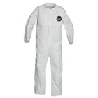 Dupont – Combinaison de protection pers., ProShield 50, ferm. à glissière à l’avant, blanc, 3TG, 25/paquet (NB120SWH3X002500)-Matériau : Microporeux