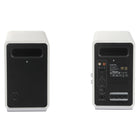 Edifier - QR65 Haut-parleur Bluetooth multimédia à effet lumineux magnifique - Blanc-Supports d'enceintes inclus pour une expérience d'écoute améliorée