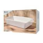 Maxwell & Williams - Boulanger rectangularire blanc Blooms - 32 x 22,5 x 7 cm-Charme floral
