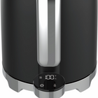 Salton - bouilloire numérique NuRetro 1,7 l - noir minuit- Fenêtre de niveau d’eau permettant de faire bouillir uniquement la quantité requise et de limiter le gaspillage énergétique.