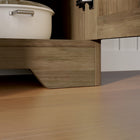 HOMCOM - Buffet 47,6 po L avec rangement - beige-Conception anti-basculement pour aider à prévenir les chutes 