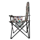 Danawares - chaise de camping pour adultes avec sac isotherme - Avengers-Poches de rangement supplémentaires : La chaise est également équipée de poches de rangement pour garder des petits objets tels que votre téléphone, vos clés, de la crème solaire ou d'autres essentiels à portée de main
