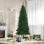 HOMCOM - Sapin de Noël artificiel de 2 - 1 m - sapin de Noël 865 branches - vert-Rapide à mettre en place, il suffit de pousser les pièces ensemble et de déplier les branches 