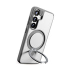 TUFF8 - Samsung Galaxy S25 - Étui robuste Glide360 compatible Qi2 - gris-Protection contre les chutes : Protège contre les chocs et les chutes