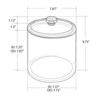 Azar - Contenant - 1,34 gallon-Comprend un couvercle hermétique