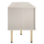 Modway - Cambria 60 po Meuble TV, Blanc-Portes coulissantes