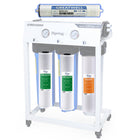 iSpring - CRO1000 Système de filtration d'eau par osmose inverse commercial sans réservoir à haut débit (1000 GPD) et à 4 étapes-Membrane D’Osmose Inverse De Taille Commerciale À Haute Efficacité: Élimine jusqu’à 99 % des contaminants parmi plus de 1 000, notamment le plomb, le chlore, le fluorure, l’arsenic, l’amiante, le calcium, le sodium et bien d’autres. Sa grande taille garantit une filtration supérieure et une alimentation continue en eau purifiée