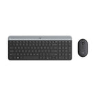 Logitech MK470 Ensemble Clavier et Souris sans Fil Ultra-fin - Graphite-Les touches à charnières extra-plates du clavier offrent une saisie plus confortable, le tout avec une disposition optimisée pour les ordinateurs sous Windows