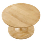 Modway - Lina Bois rond Table basse - Chêne-Placement polyvalent