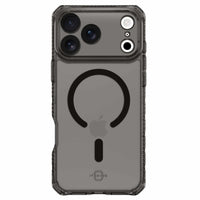 Itskins - Étui Hybrid_R Vapor MagSafe pour iPhone 17 Pro - Fumée-Les bords surélevés protègent votre écran et votre appareil photo