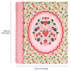 Hilroy - Cahier Be Berry – 10 1/2 po H x 8 po l – 160 pages – Vert-81 pages / 40 feuilles