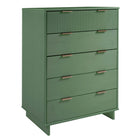 Manhattan Comfort - Granville commode haute moderne 37,8 po - vert sauge-Assemblage à domicile requis Tout le matériel inclus