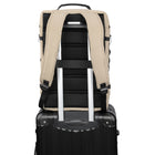 Tucci Italy - Sac à dos DashPack pour portable - Moyen - Beige-Look neutre moderne – La couleur beige complète les tenues de travail ou décontractées