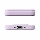 Avana - Velvet MagSafe Case Lavender pour iPhone 17 Air - Lavande-Le rebord et les bords surélevés protègent votre écran