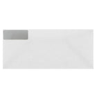 Jam Paper Étiquettes postales, 1 x 2,63 po, argent métallique, 120/paquet (40732536)-Argenté métallique