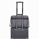 Nextech - Porte Documents pour ordinateur portable de 17,3 po - gris-Poche frontale à accès rapide
