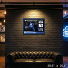 Auston Matthews Toronto Maple Leafs photo Collage - Impression encadree - 39" x 30"-Dimensions finales: 39.5x30.5