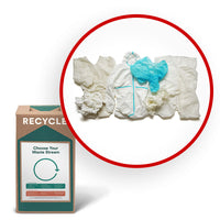 TerraCycle - Boîte Zéro Déchet pour vêtements jetables, petite-Utilisez cette boîte pour recycler les vêtements jetables