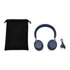 Jabra - Casque supra-auriculaire sans fil Elite 45h - Marine-Compact, pliable et léger, ces écouteurs sont conçus pour s'intégrer parfaitement dans votre vie
