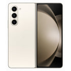 Samsung, Galaxy Z Fold5 7,6 po, 256 Go, Crème, Bell et Virgin Plus-Stockage : 256 Go