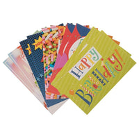 Jam Paper - Cartes de Noël pour argent avec enveloppes assorties, Thème Joyeux Noël avec renne et sapin, Paquet de 6-Conception : Texte « Joyeux Noël » avec des images de rennes et d'arbres