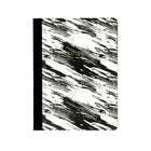 Hilroy - Journal gris et noir, grain de bois - 6 po x 8 po - 96 Feuilles-Couverture rigide durable